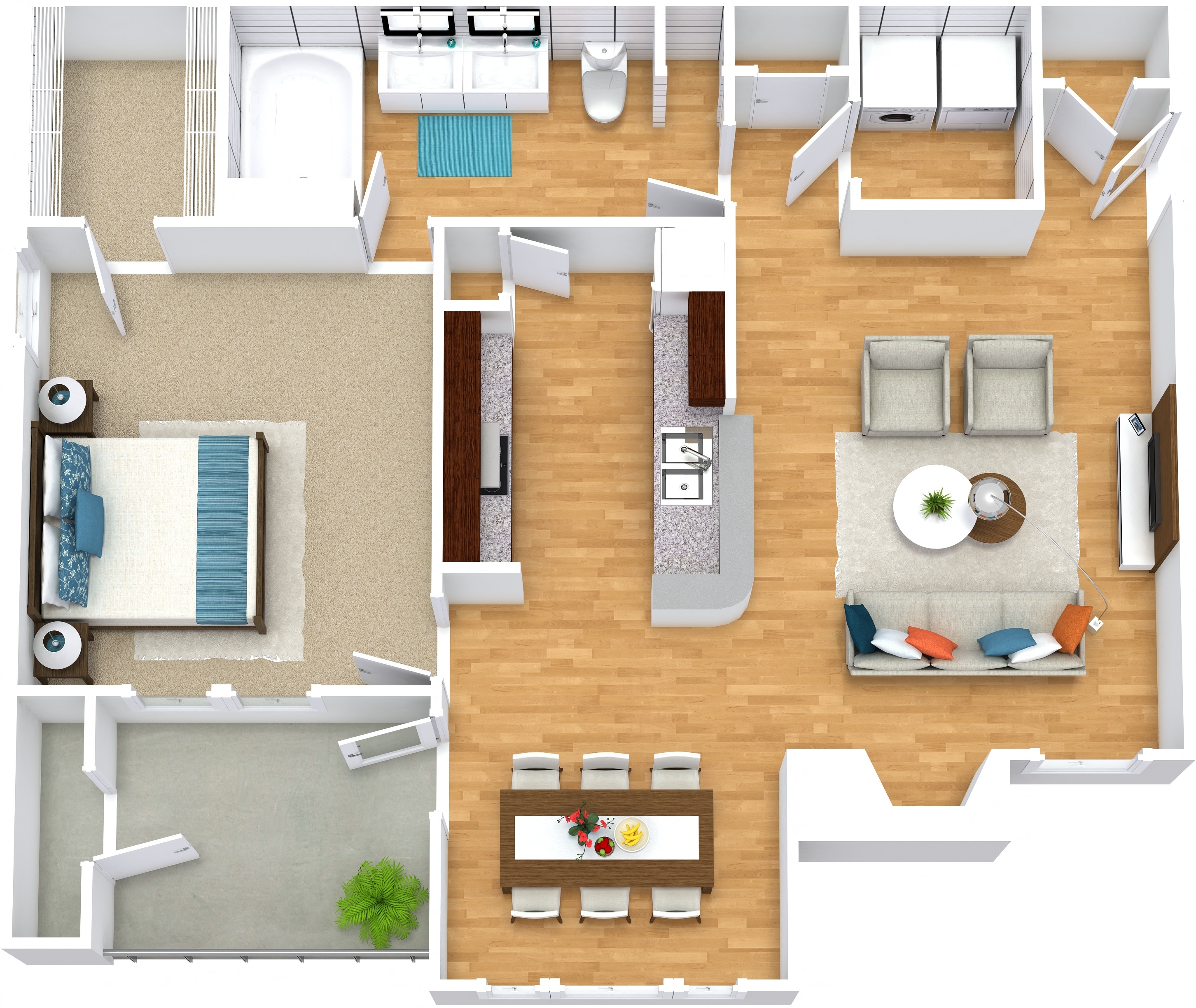 A4 floor plan